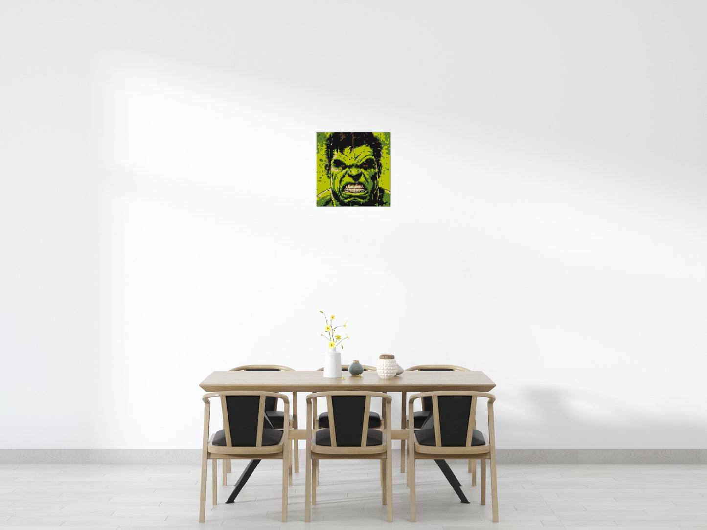 The Hulk - Brick Art Mosaic Kit 3x3 large