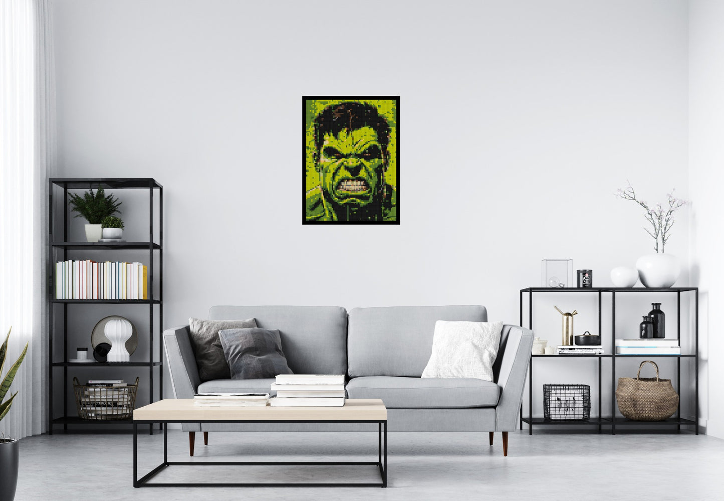 The Hulk - Brick Art Mosaic Kit 3x4 large