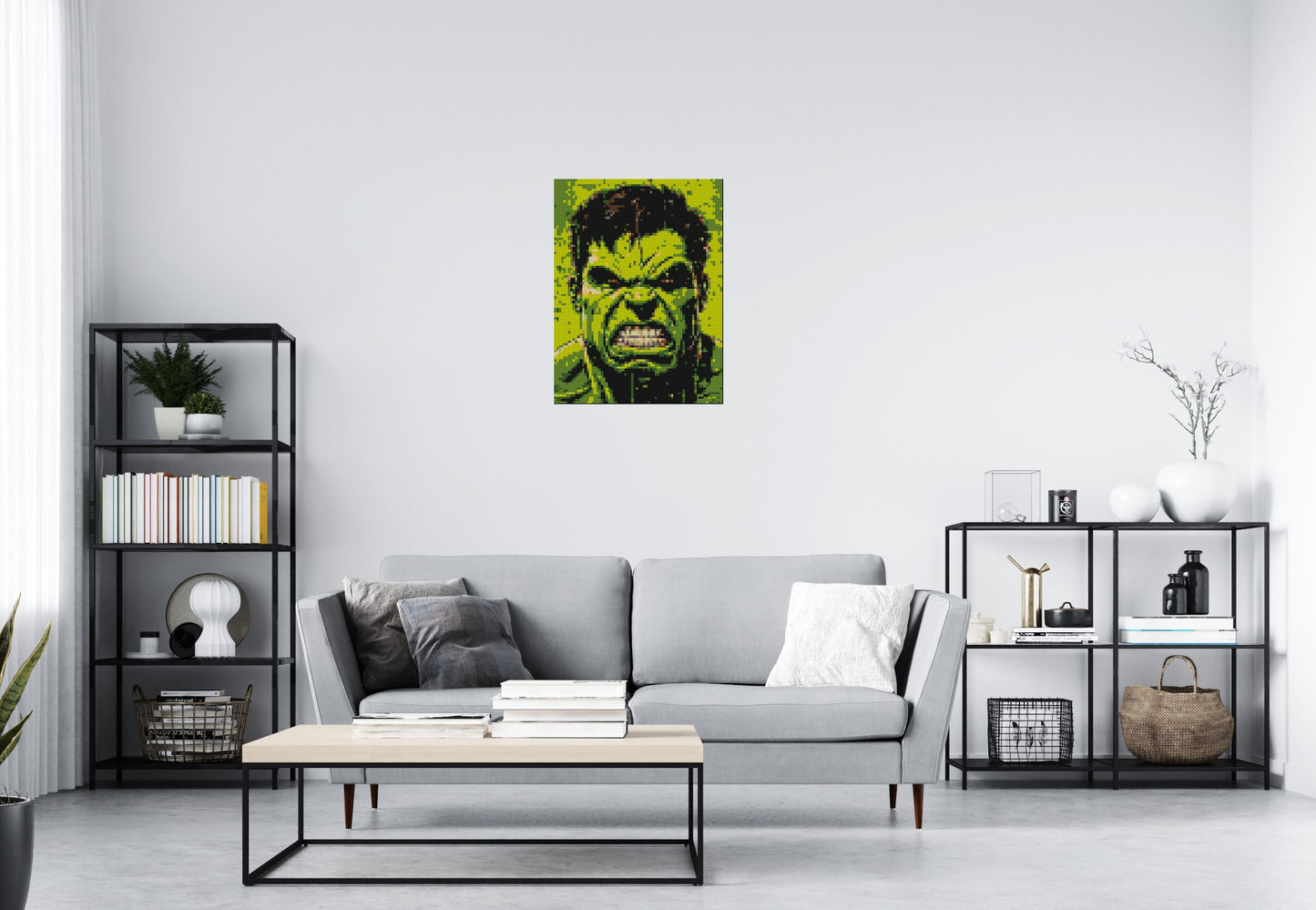 The Hulk - Brick Art Mosaic Kit 3x4 large