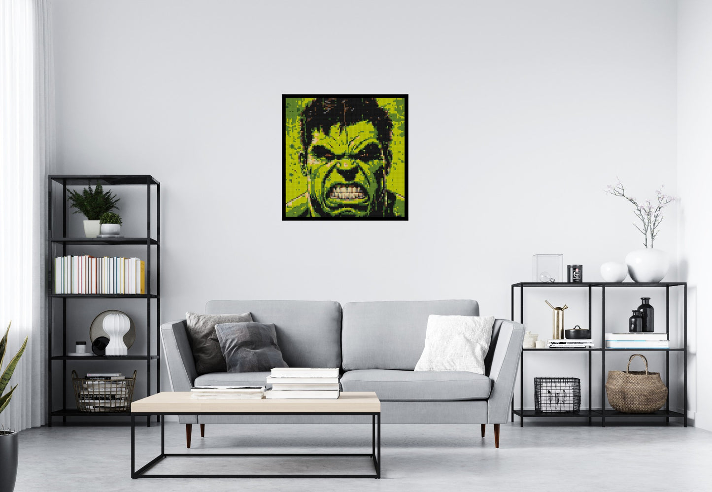 The Hulk - Brick Art Mosaic Kit 4x4 large