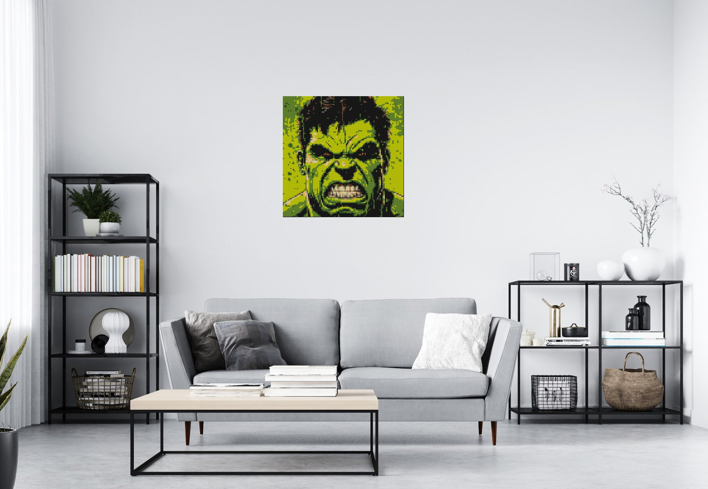 The Hulk - Brick Art Mosaic Kit 4x4 large