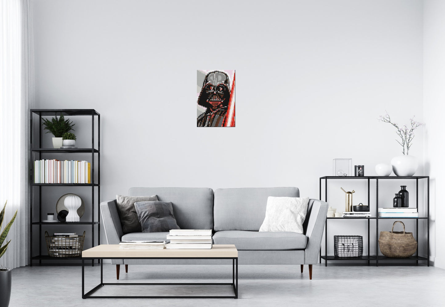 Darth Vader - Brick Art Mosaic Kit 2x3 large