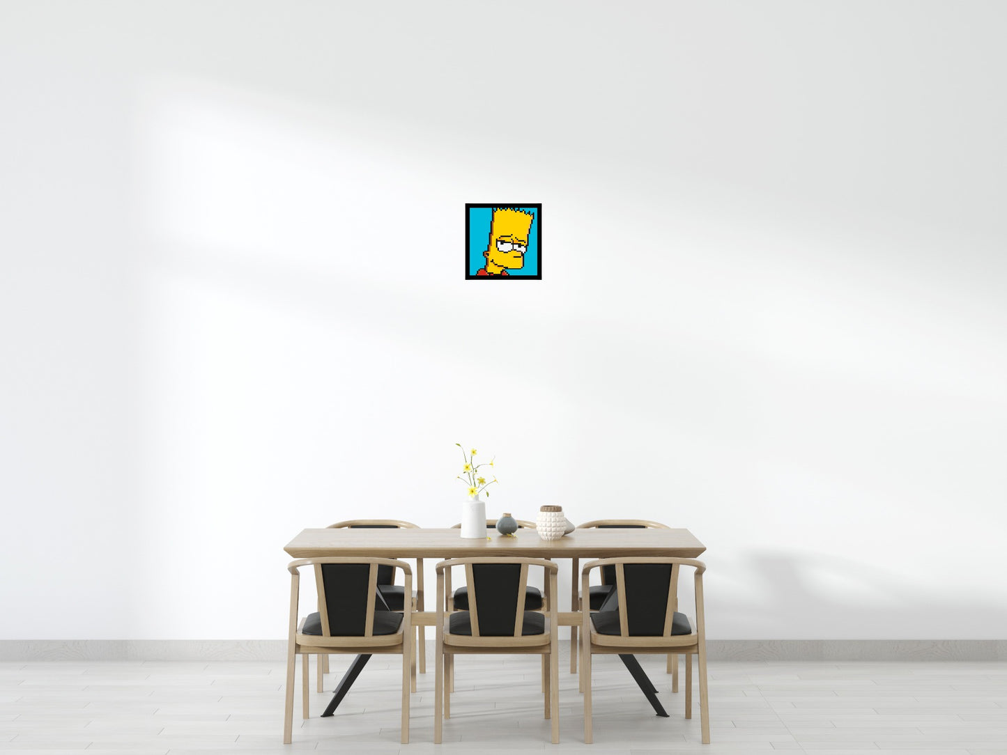 Bart Simpson - Brick Art Mosaic Kit 2x2 large