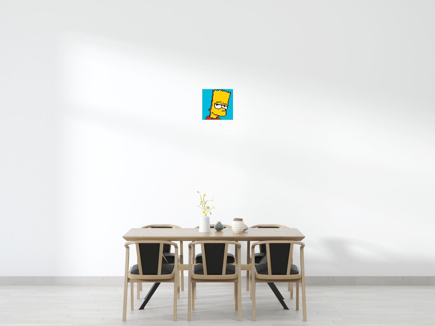 Bart Simpson - Brick Art Mosaic Kit 2x2 large