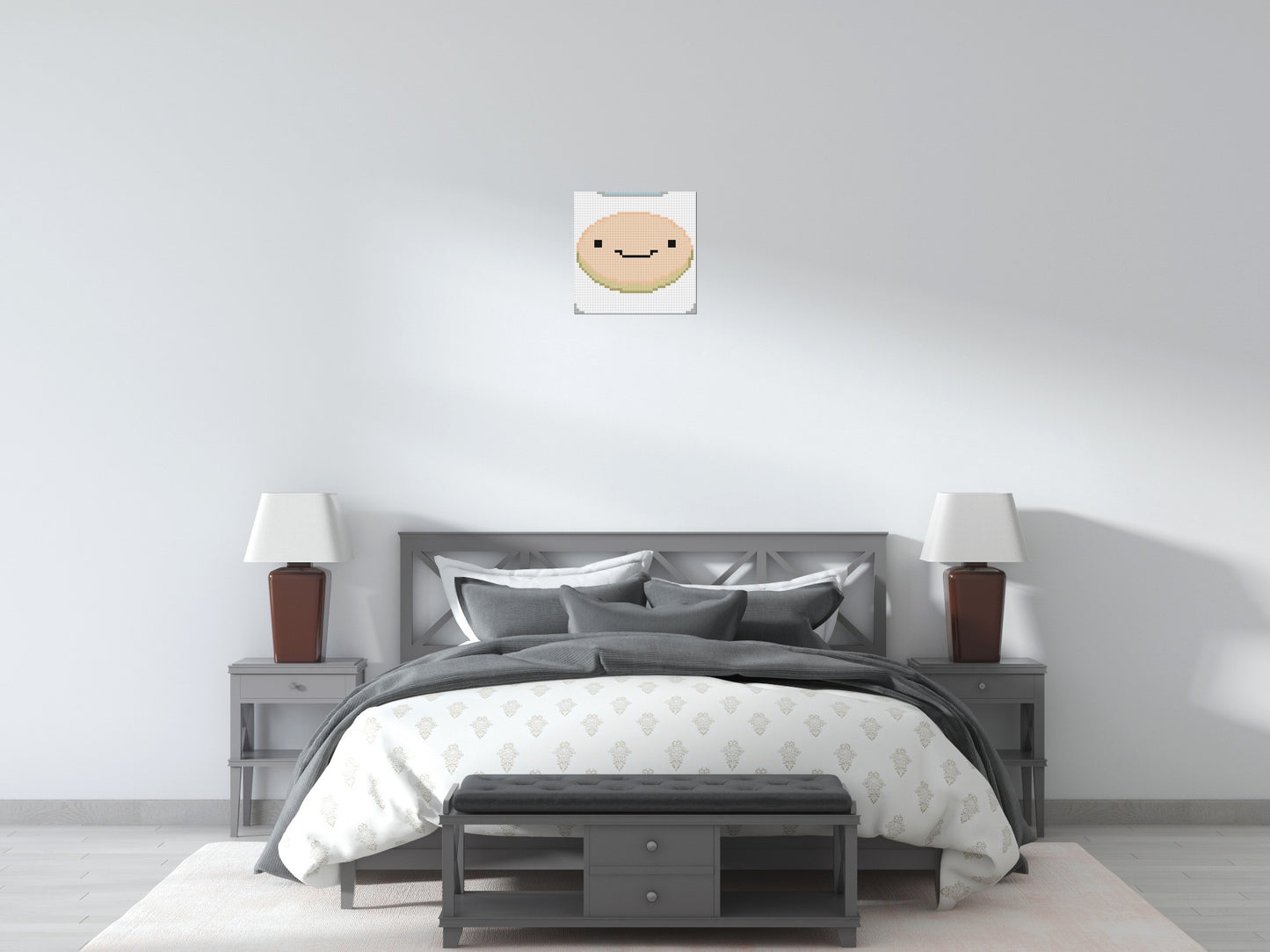 Finn the Human - Brick Art Mosaic Kit 2x2 large