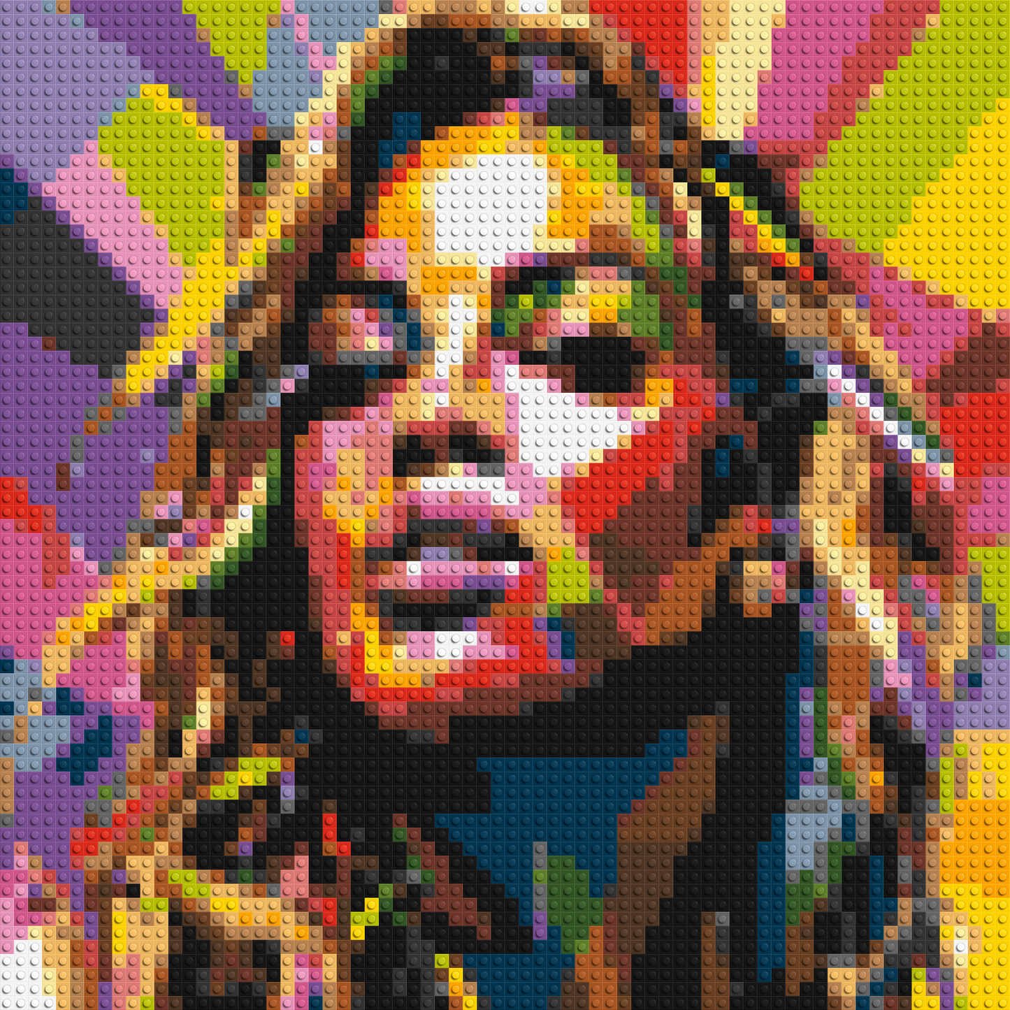 Beyoncé - Brick Art Mosaic Kit 3x3 large