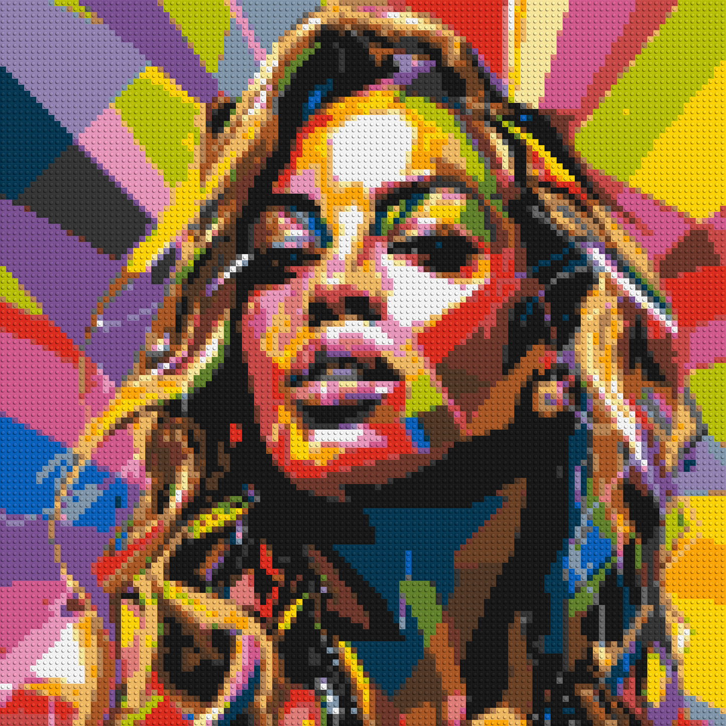 Beyoncé - Brick Art Mosaic Kit 5x5 large