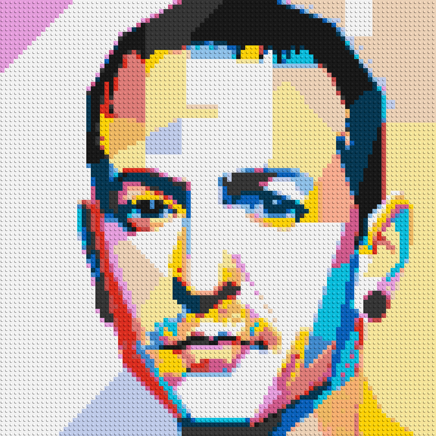 Chester Benington - Brick Art Mosaic Kit 4x4 large