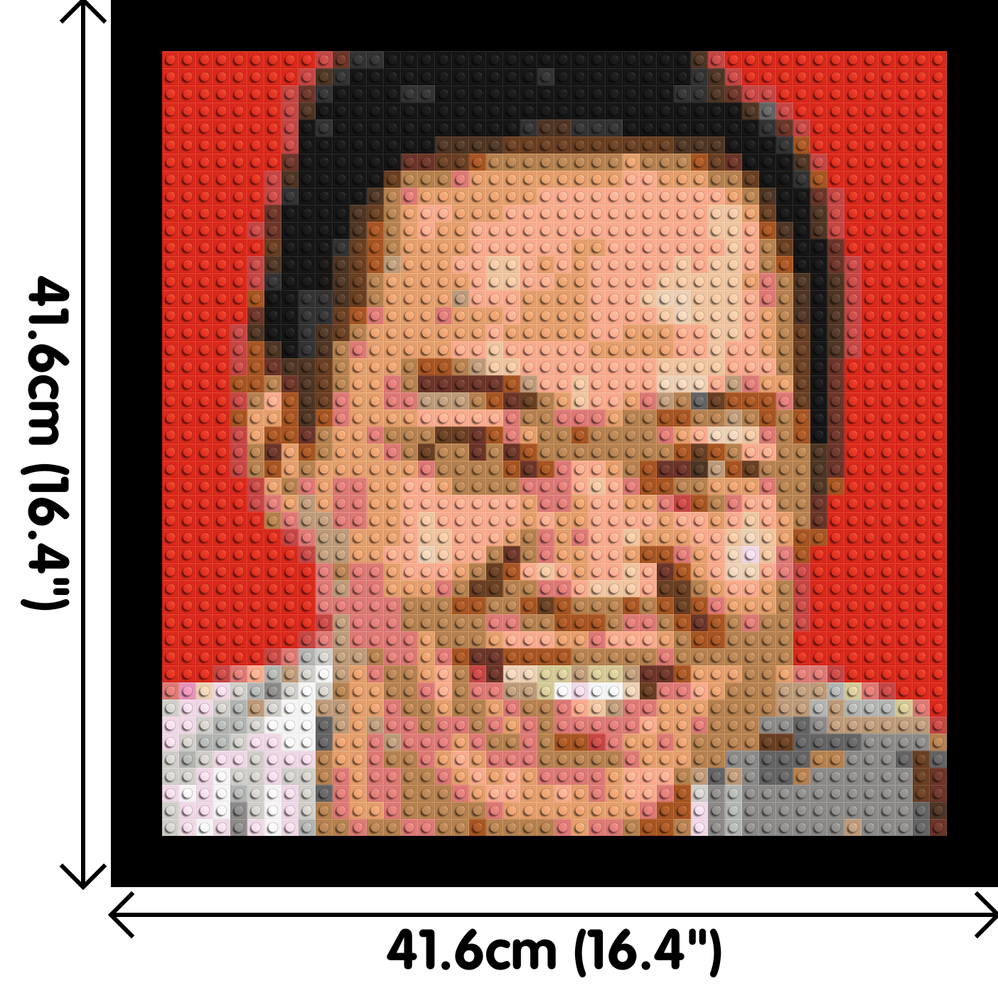 Carta regalo - Mosaico di Mattoncino personalizzato - Piastre di base 2x2