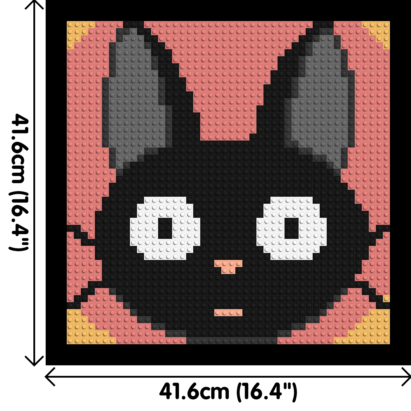 Jiji (Ghibli) - Brick Art Mosaic Kit 2x2 large