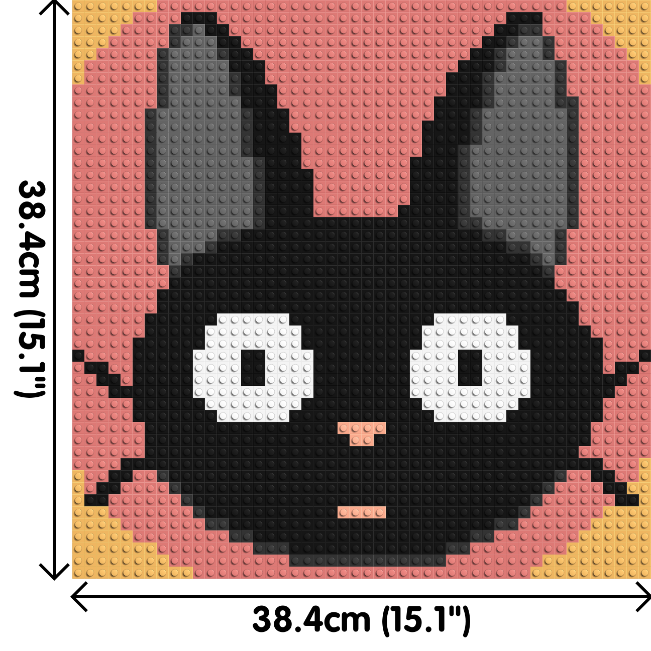Jiji (Ghibli) - Brick Art Mosaic Kit 2x2 large