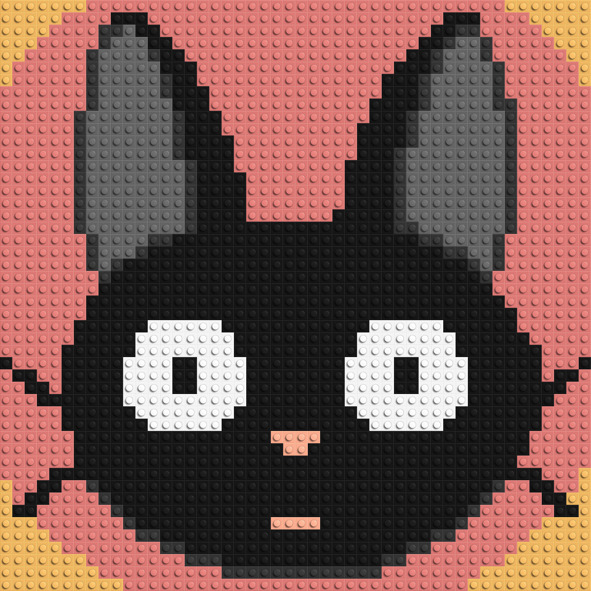 Jiji (Ghibli) - Brick Art Mosaic Kit 2x2 large