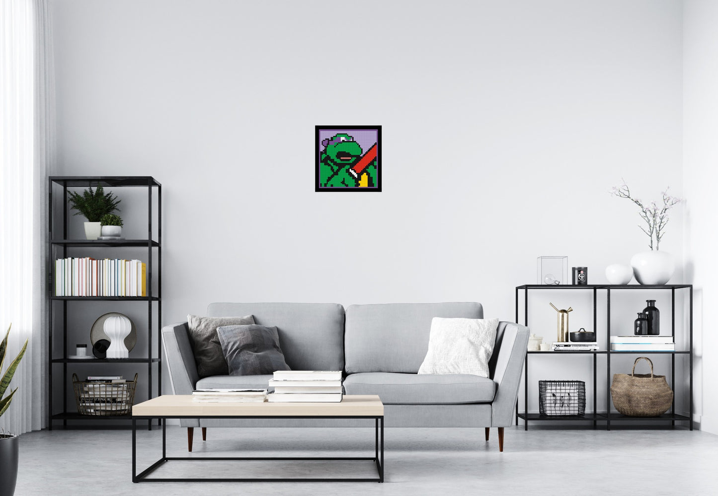 Donatello (TMNT) - Brick Art Mosaic Kit 2x2 large