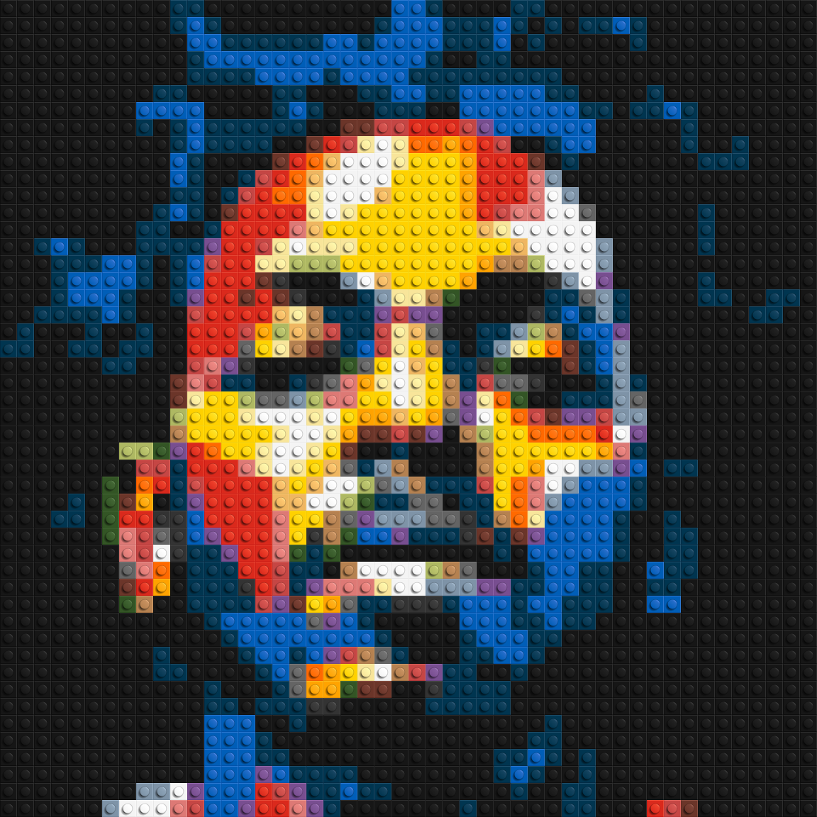 Kendrick Lamar - Brick Art Mosaic Kit 2x2 large