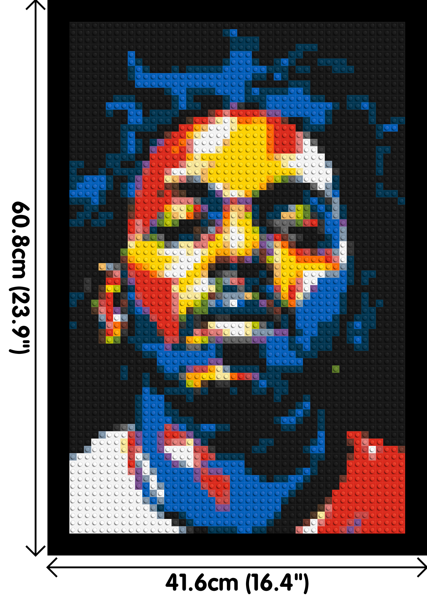 Kendrick Lamar - Brick Art Mosaic Kit 2x3 large