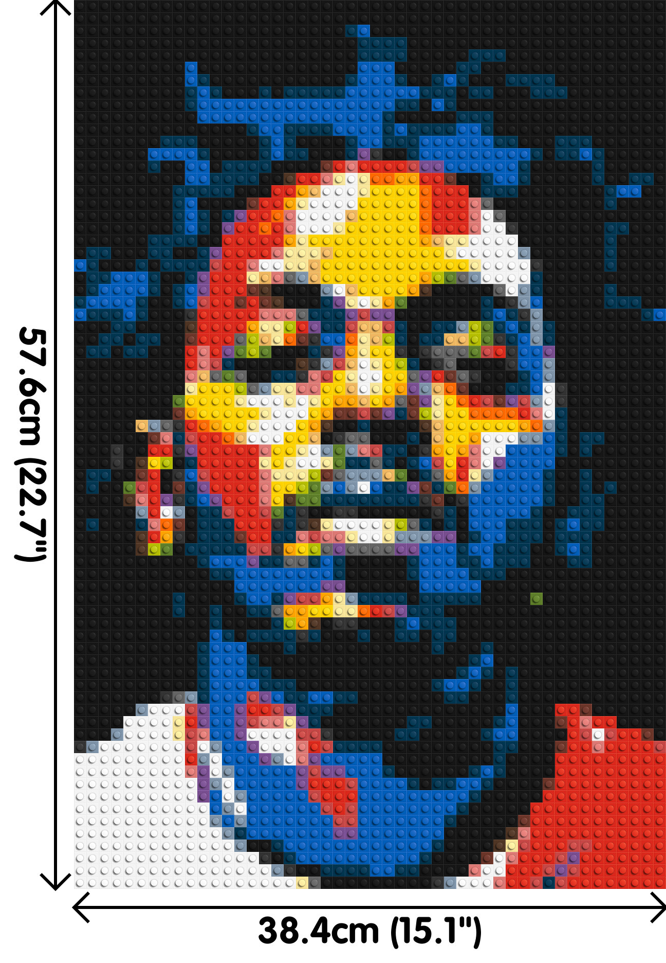 Kendrick Lamar - Brick Art Mosaic Kit 2x3 large