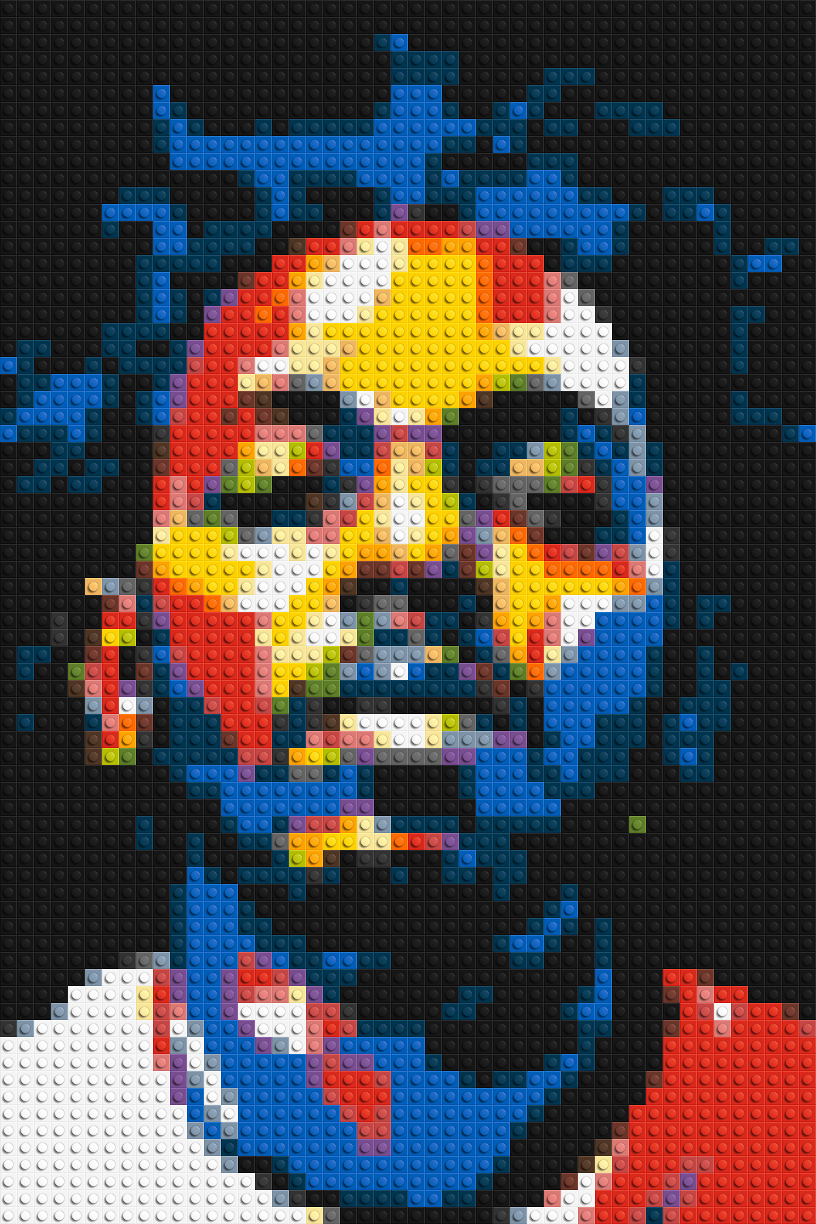 Kendrick Lamar - Brick Art Mosaic Kit 2x3 large
