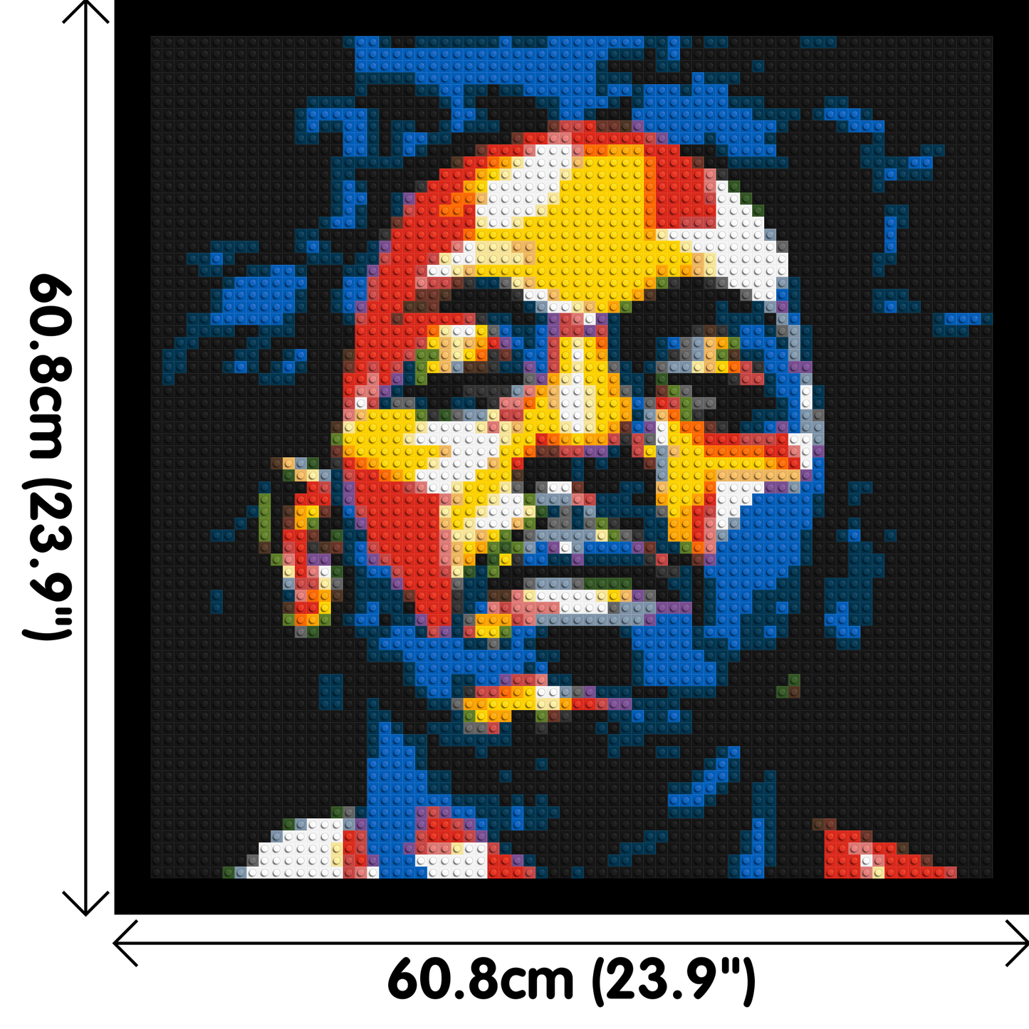 Kendrick Lamar - Brick Art Mosaic Kit 3x3 large