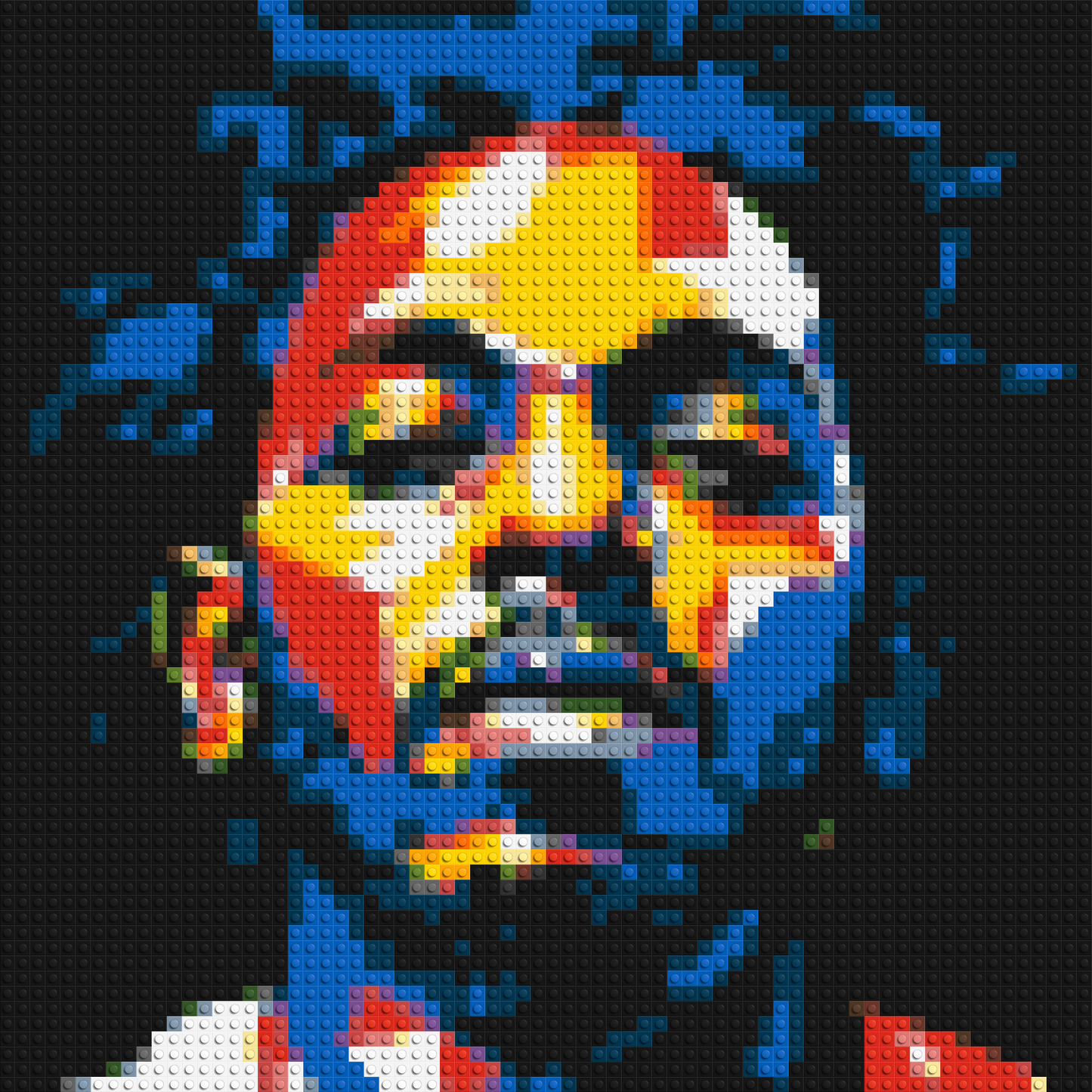 Kendrick Lamar - Brick Art Mosaic Kit 3x3 large