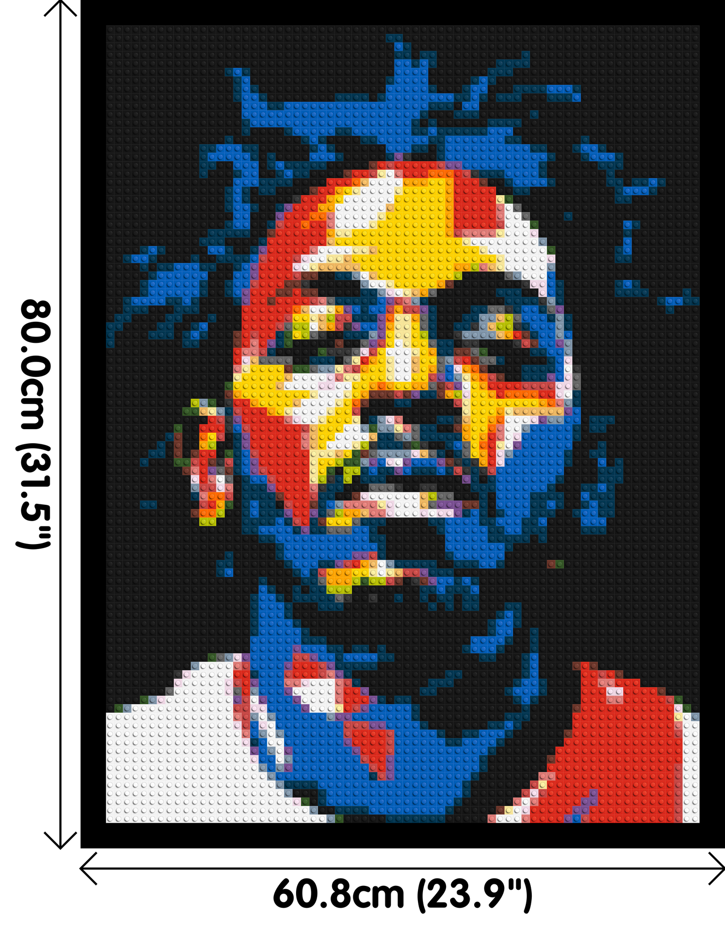 Kendrick Lamar - Brick Art Mosaic Kit 3x4 large