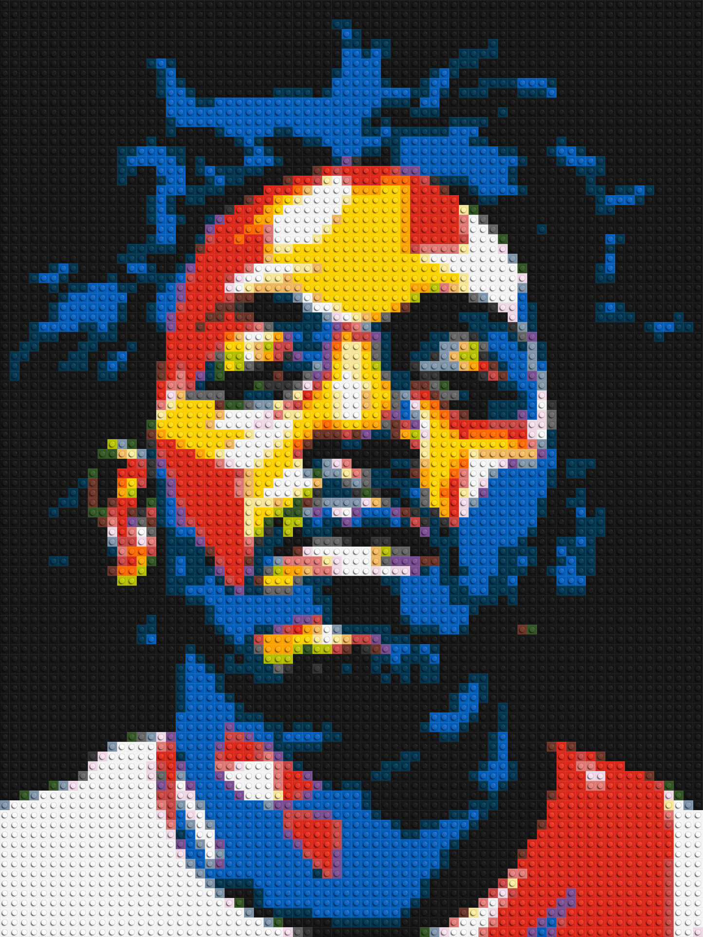 Kendrick Lamar - Brick Art Mosaic Kit 3x4 large