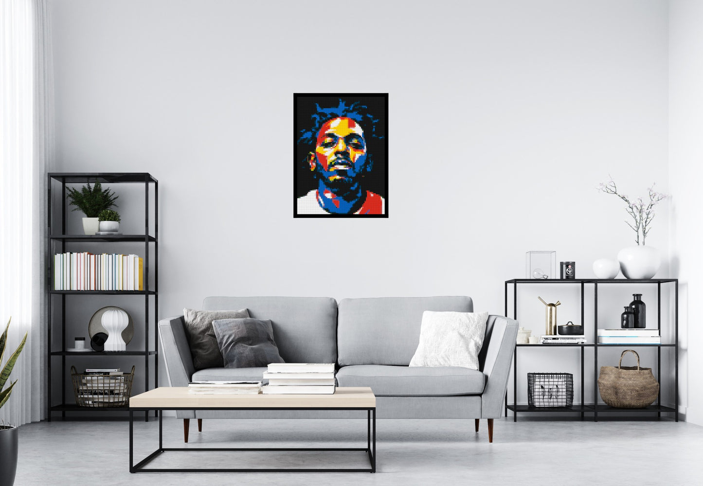 Kendrick Lamar - Brick Art Mosaic Kit 3x4 large