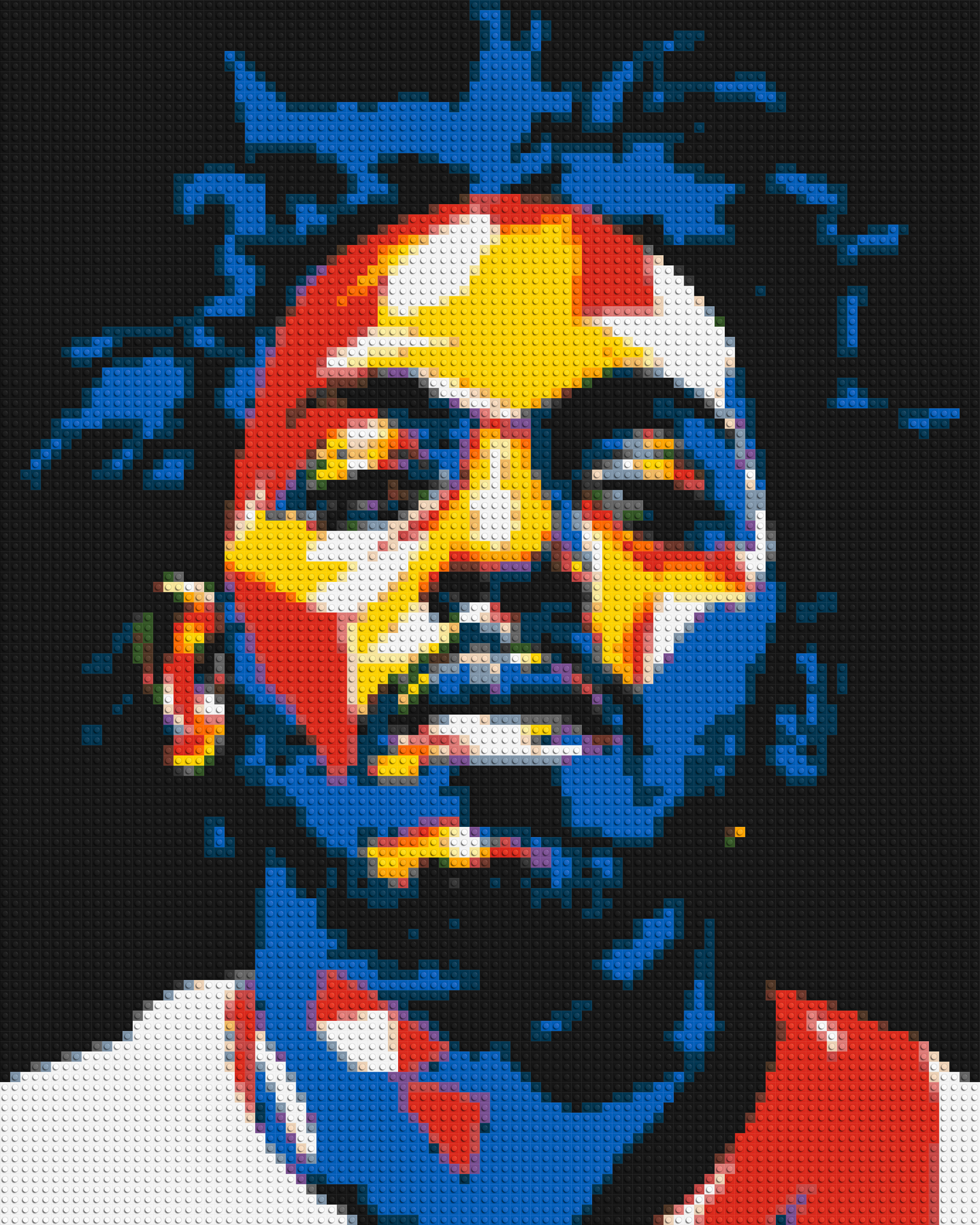 Kendrick Lamar - Brick Art Mosaic Kit 4x5 large