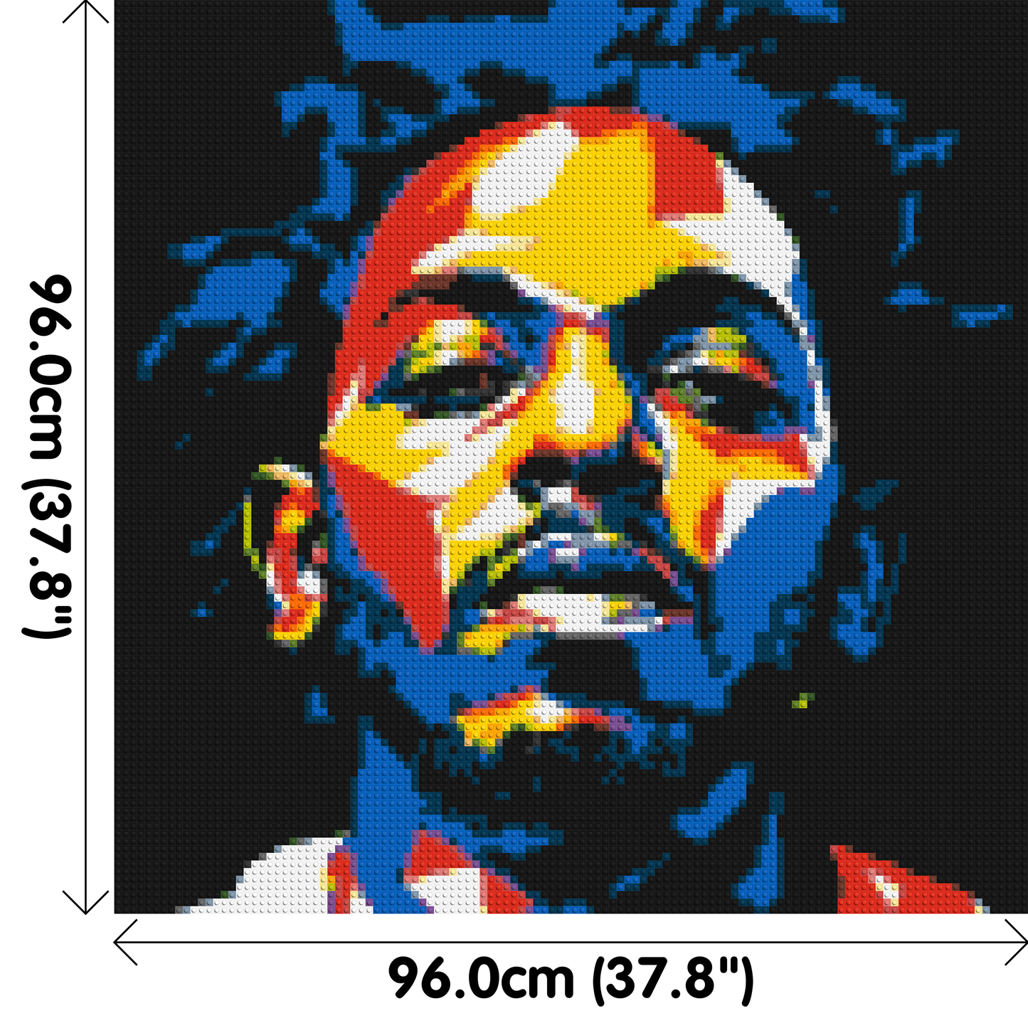 Kendrick Lamar - Brick Art Mosaic Kit 5x5 large