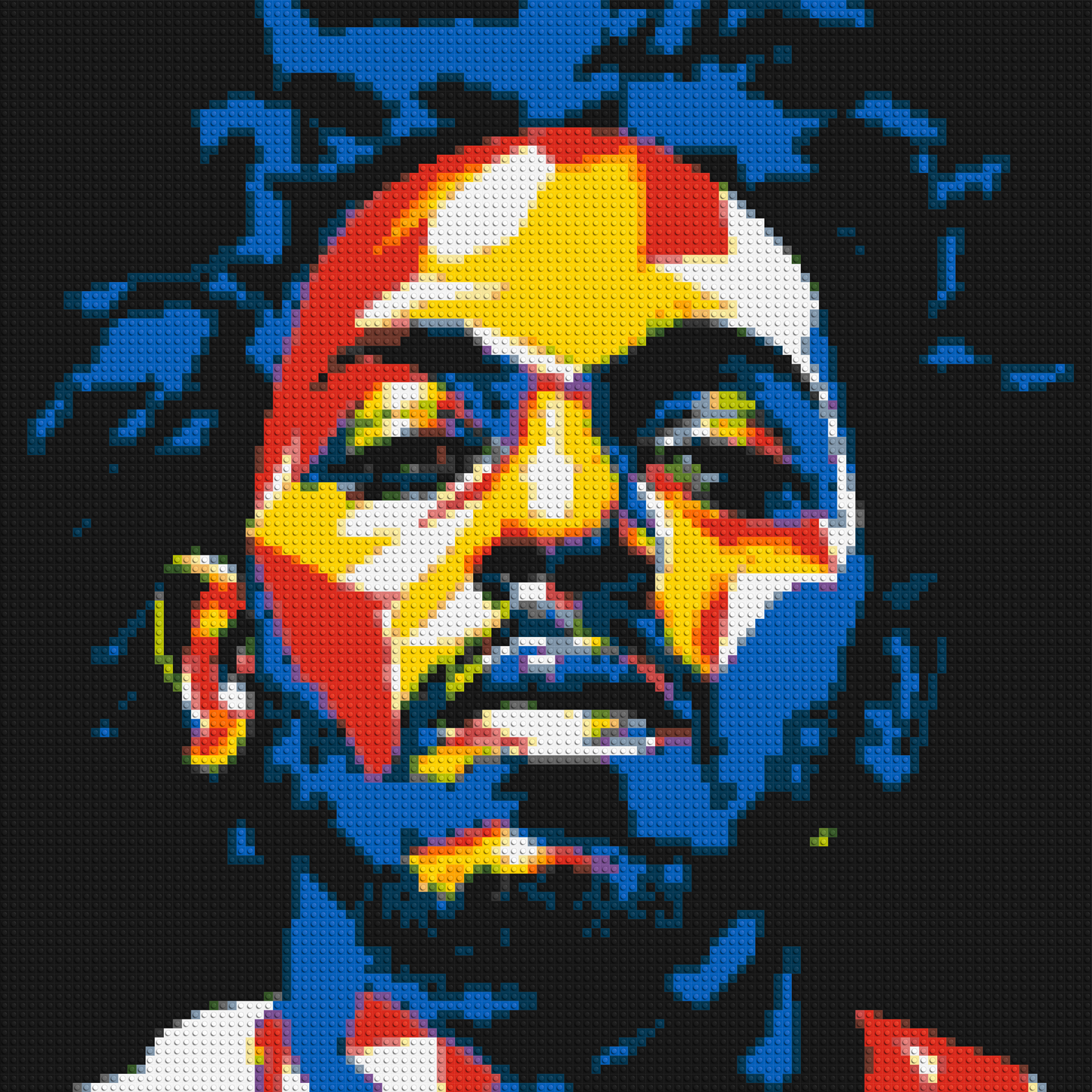 Kendrick Lamar - Brick Art Mosaic Kit 5x5 large