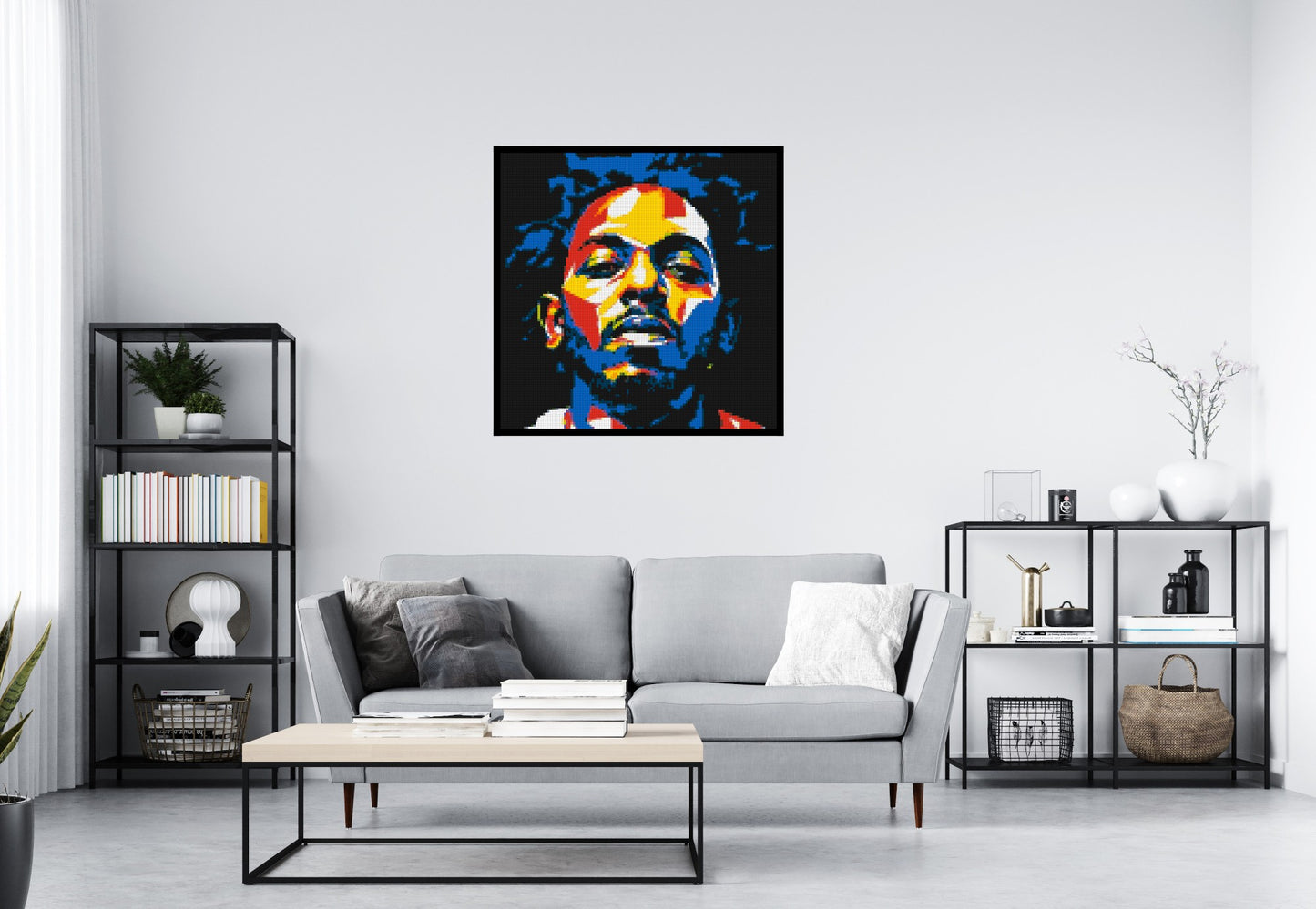 Kendrick Lamar - Brick Art Mosaic Kit 5x5 large