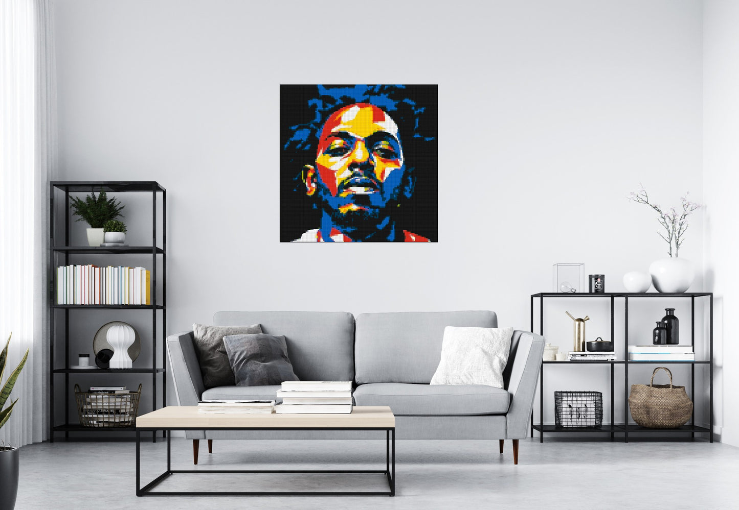 Kendrick Lamar - Brick Art Mosaic Kit 5x5 large