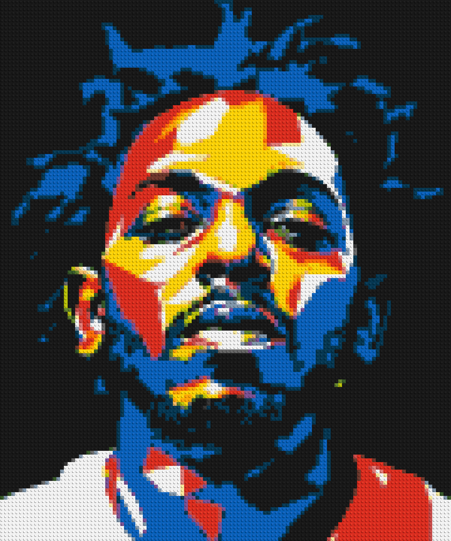 Kendrick Lamar - Brick Art Mosaic Kit 5x6 large