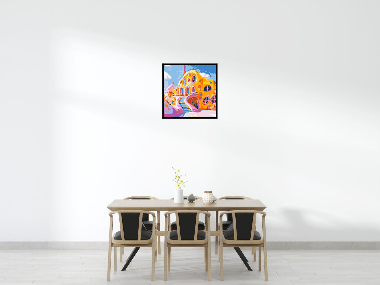 House in Candyland - Brick Art Mosaic Kit 4x4 large
