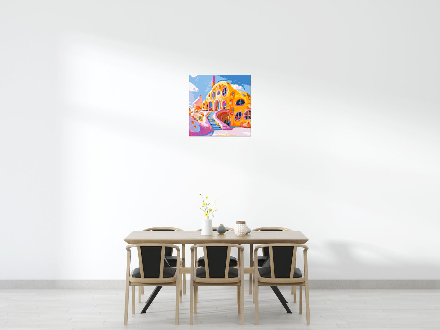House in Candyland - Brick Art Mosaic Kit 4x4 large