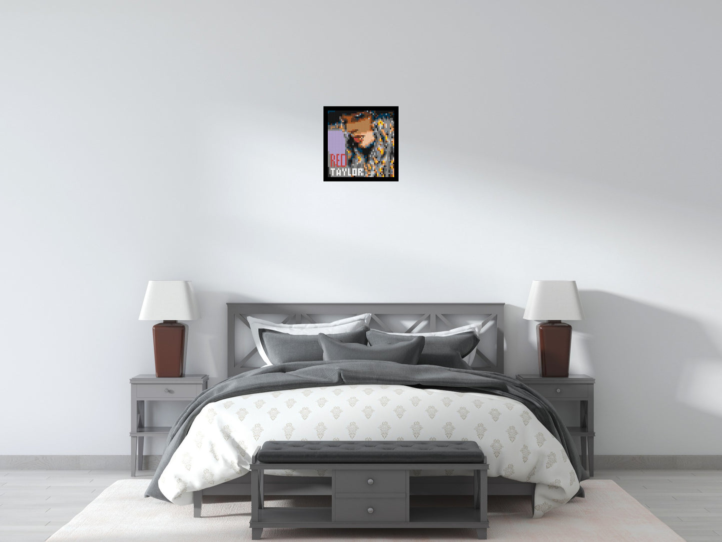 Taylor Swift (RED) - Brick Art Mosaic Kit 2x2 large