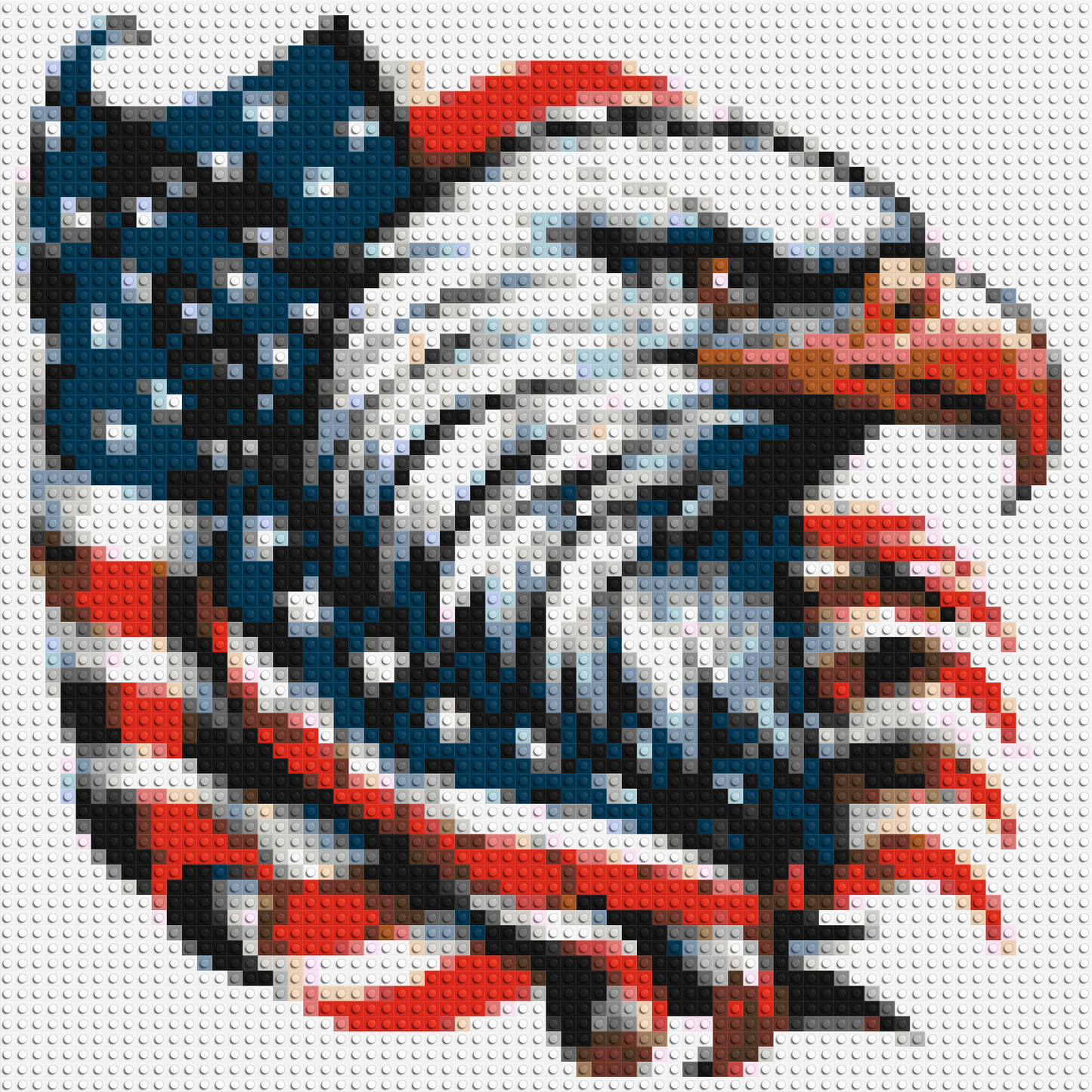 Bald Eagle - Brick Art Mosaic Kit 3x3 large