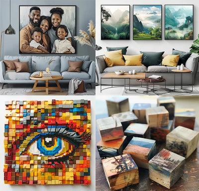 5 Photo Art Ideas to personalise your home or office