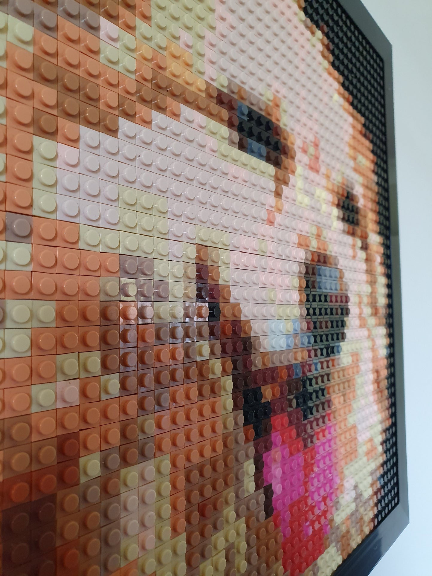 Customised Brick Mosaic | LEGO Art Style | Turn Photo into Bricks