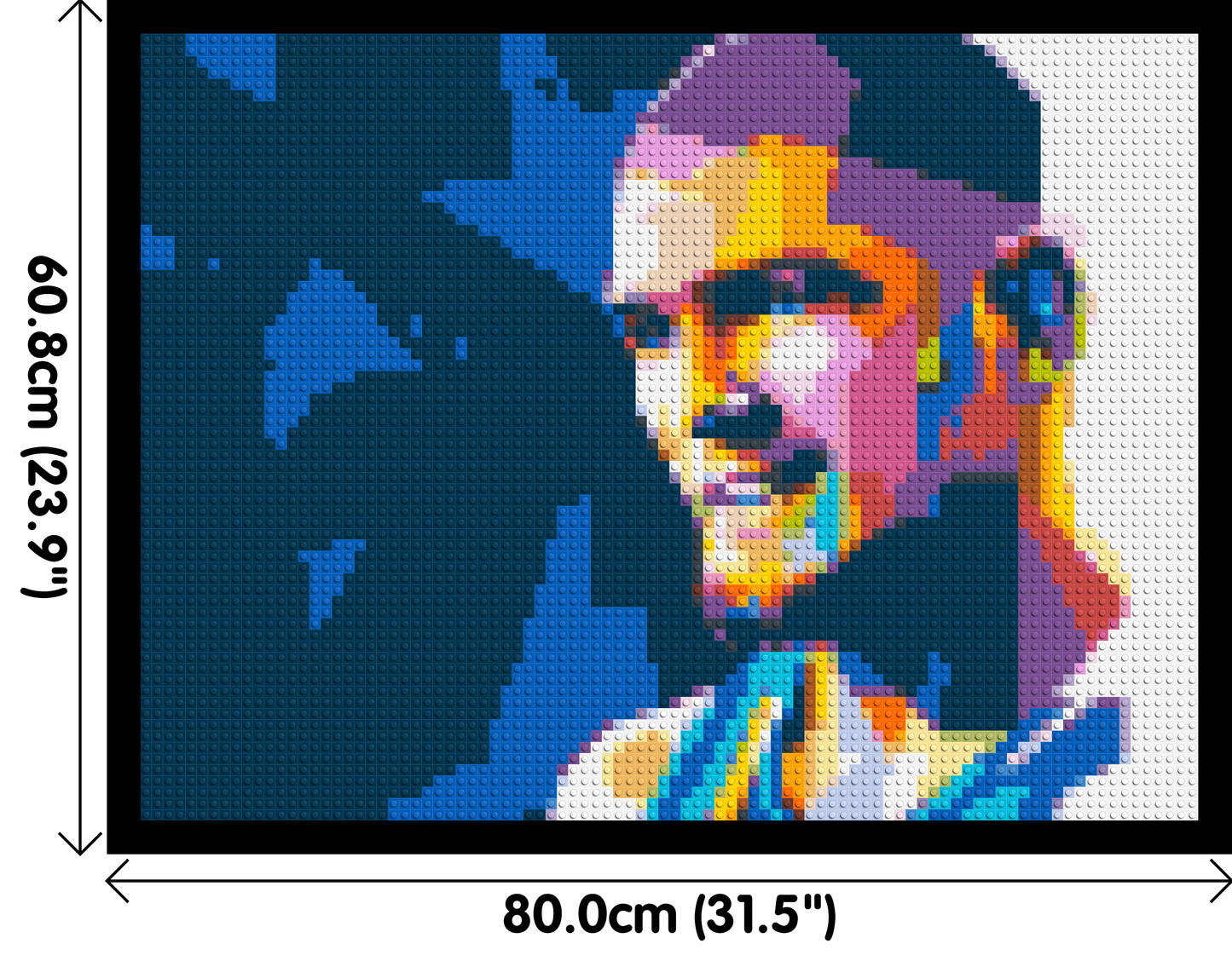 Khabib - Brick Art Mosaic Kit 4x3 large