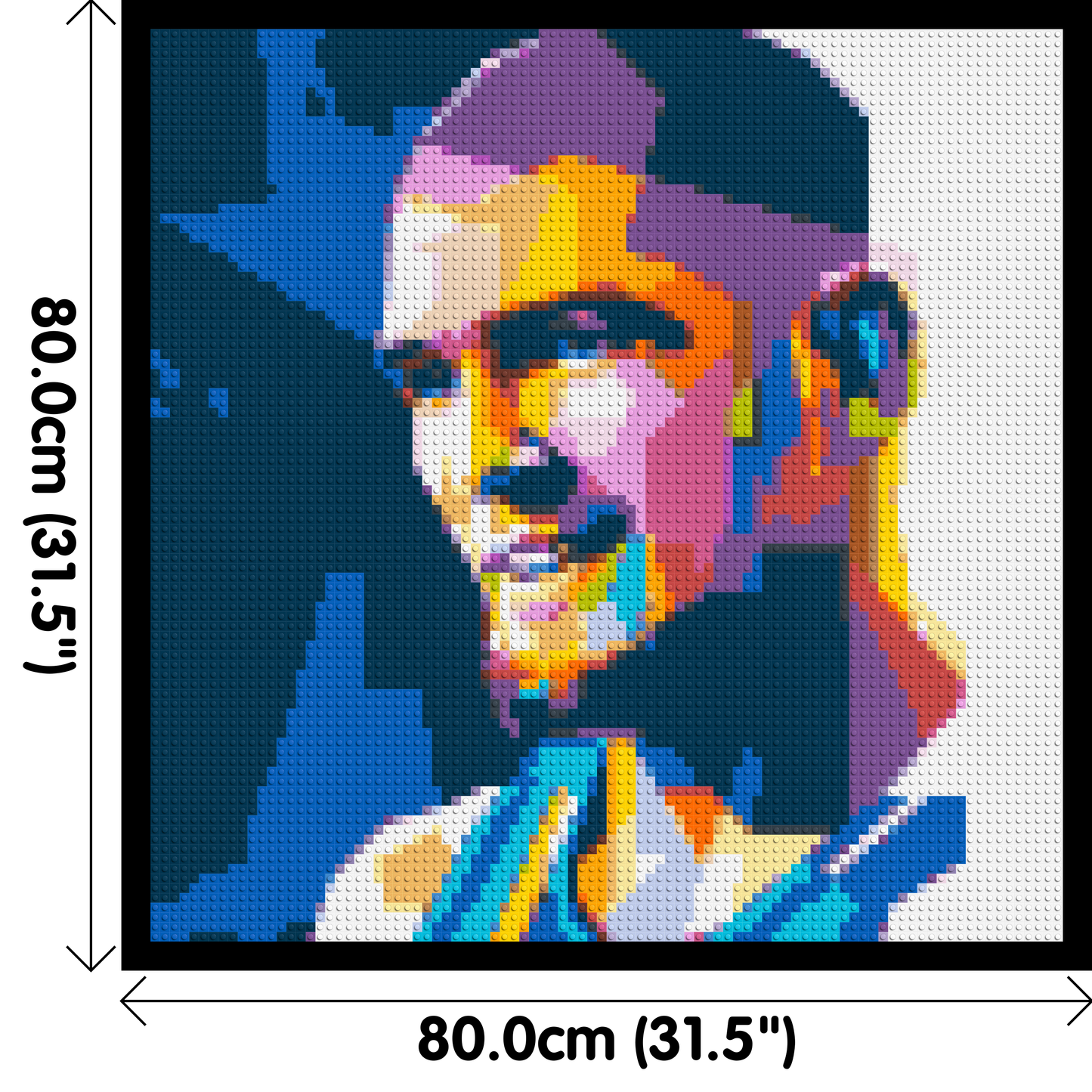 Khabib - Brick Art Mosaic Kit 4x4 large