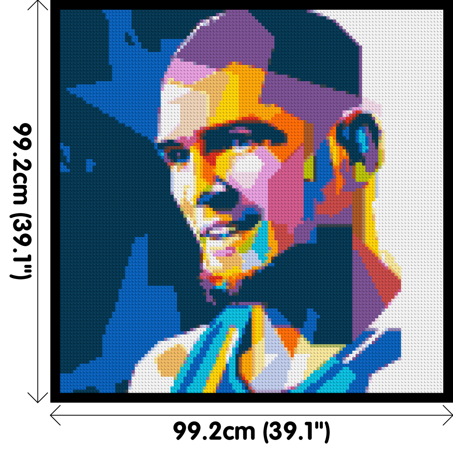 Khabib - Brick Art Mosaic Kit 5x5 large