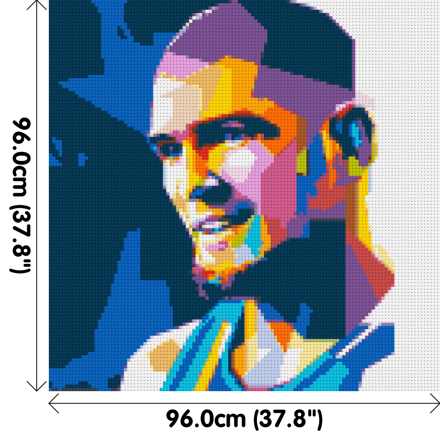 Khabib - Brick Art Mosaic Kit 5x5 large