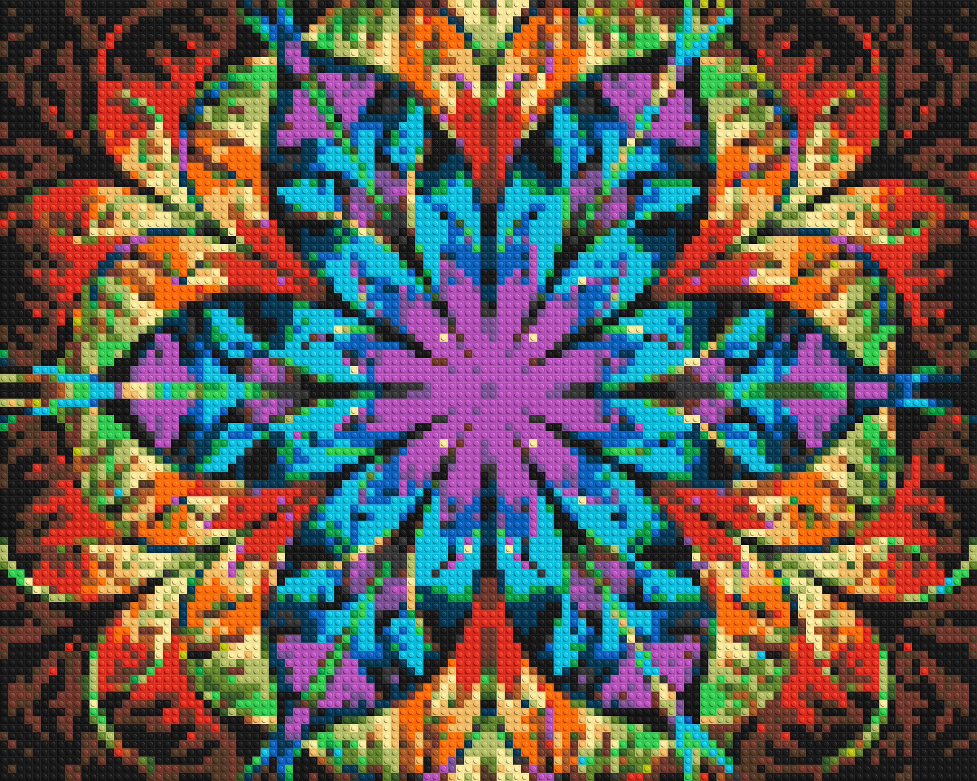 Abstract Pattern #7 - Brick Art Mosaic Kit 5x4 large