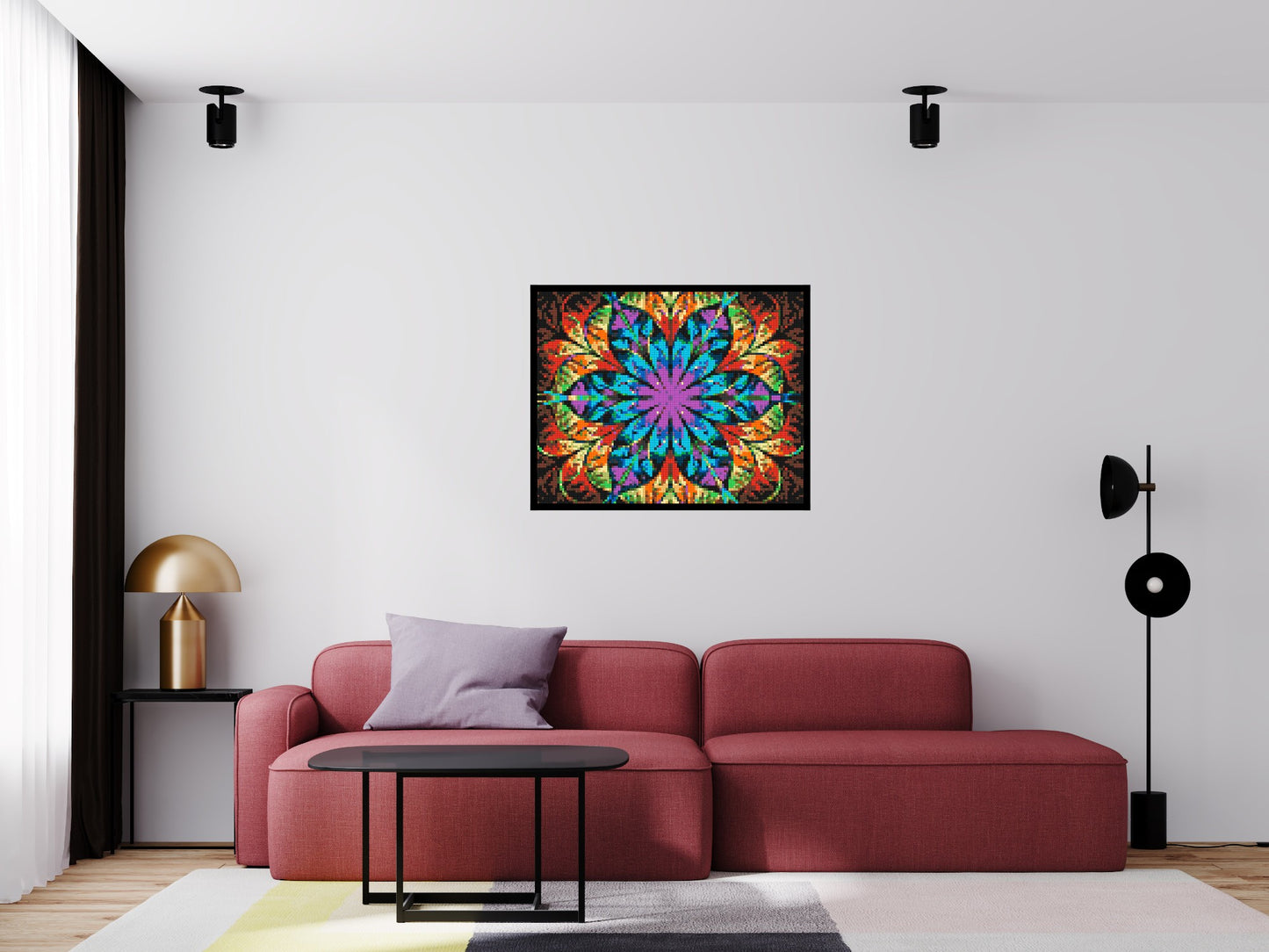 Abstract Pattern #7 - Brick Art Mosaic Kit 5x4 large