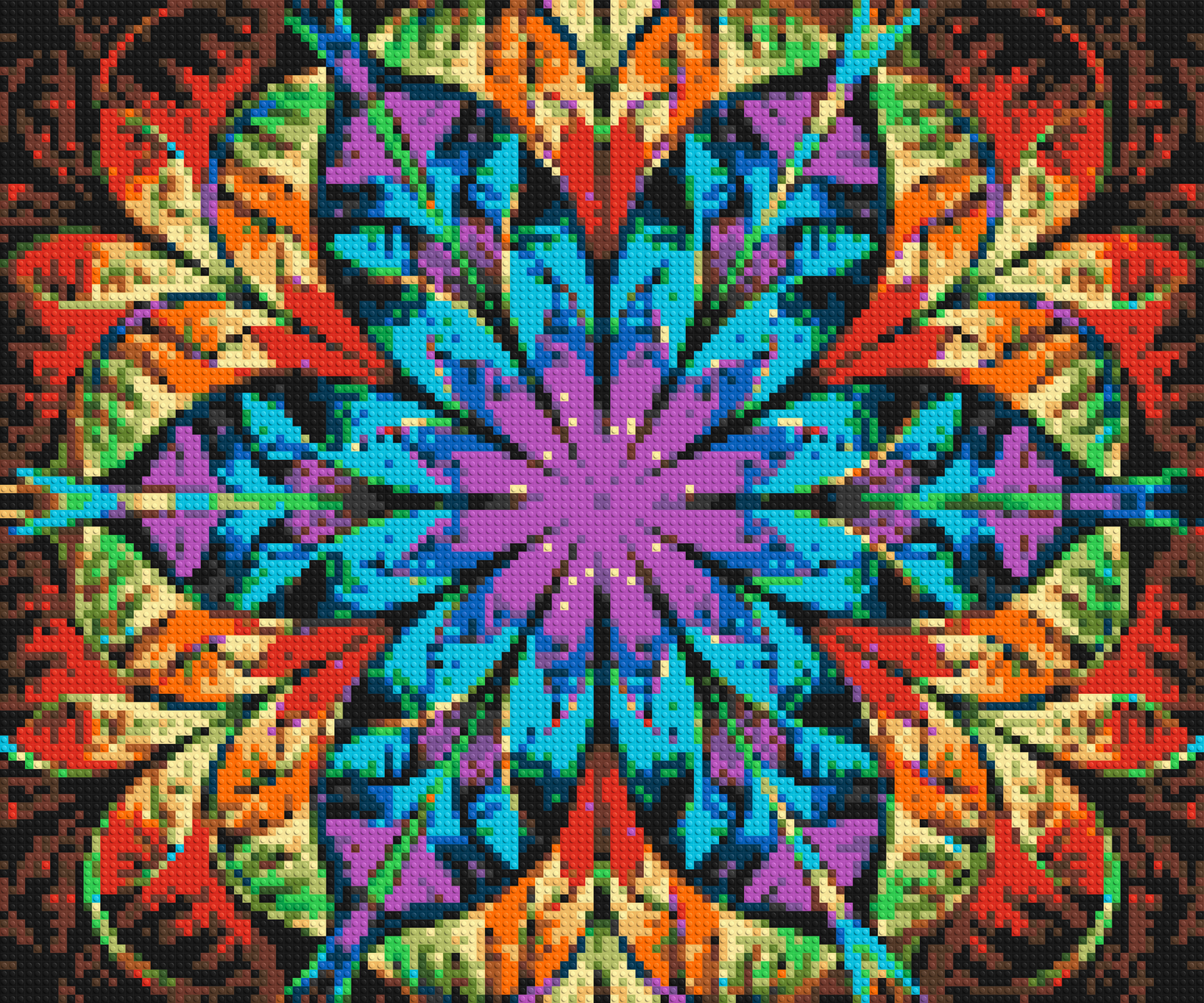 Abstract Pattern #7 - Brick Art Mosaic Kit 6x5 large