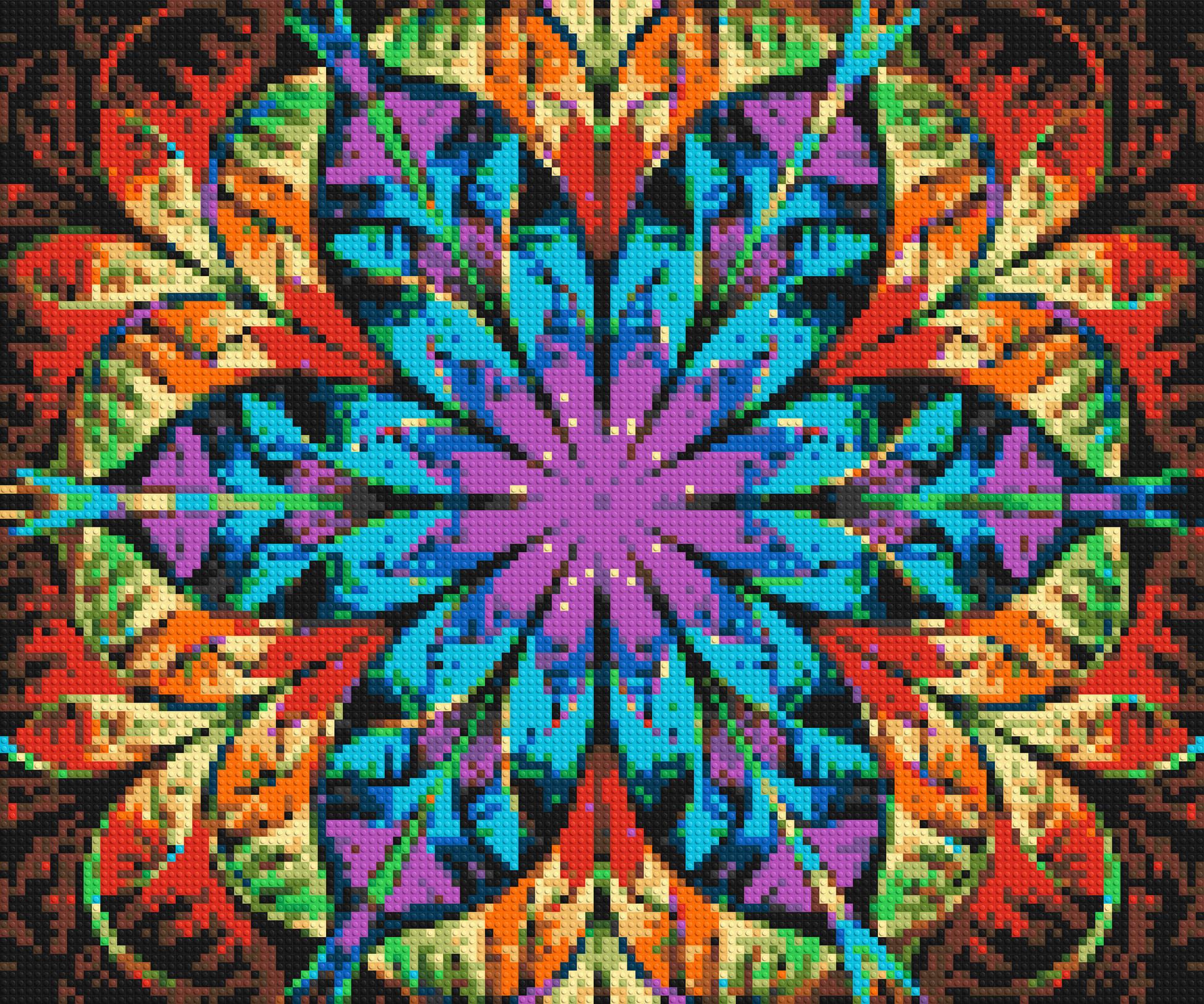 Abstract Pattern #7 - Brick Art Mosaic Kit 6x5 large