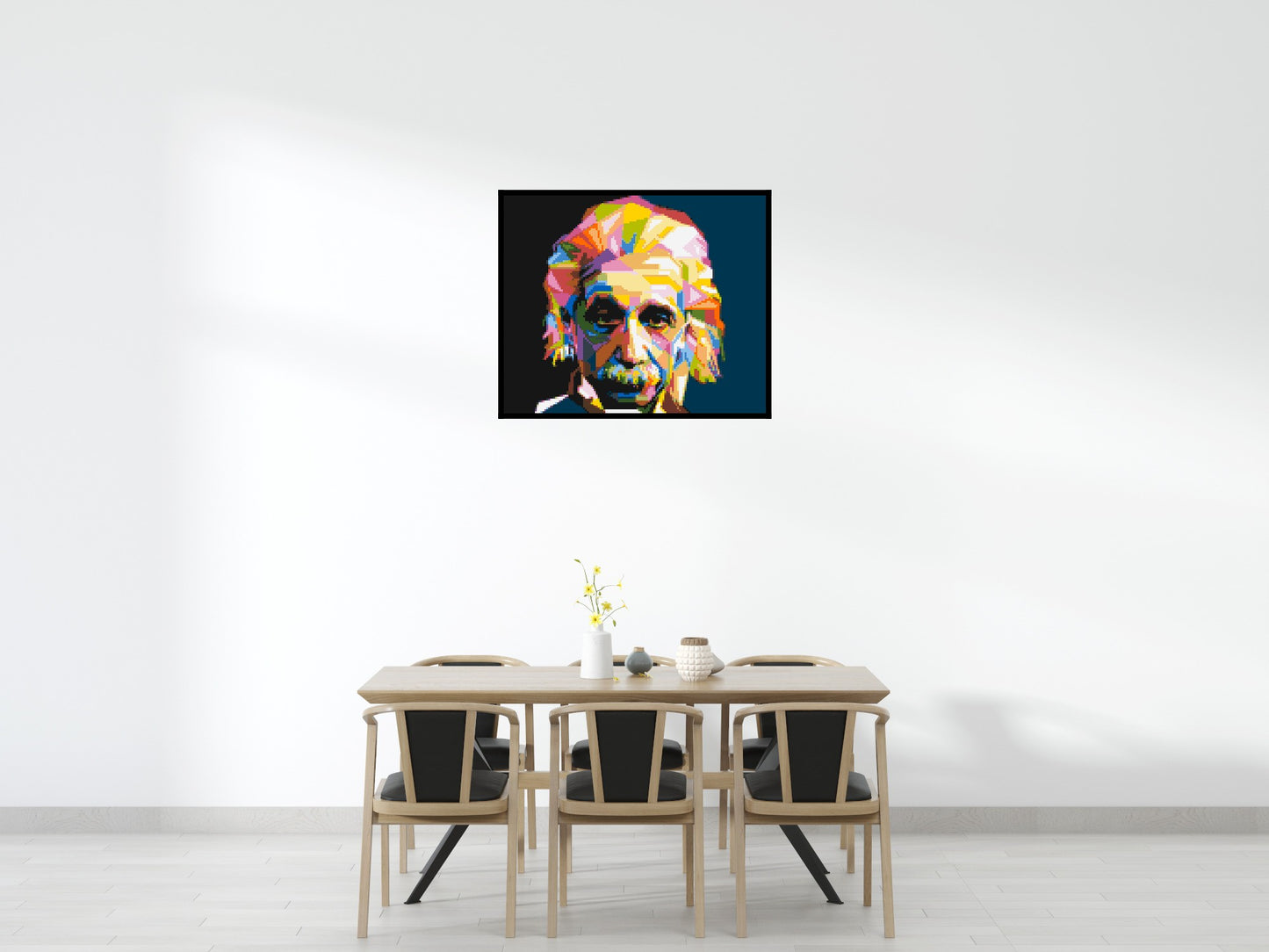 Albert Einstein - Brick Art Mosaic Kit 6x5 large