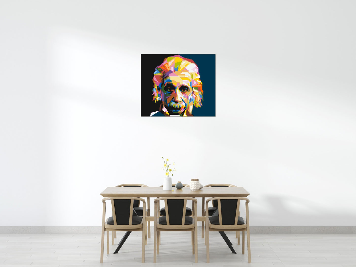 Albert Einstein - Brick Art Mosaic Kit 6x5 large