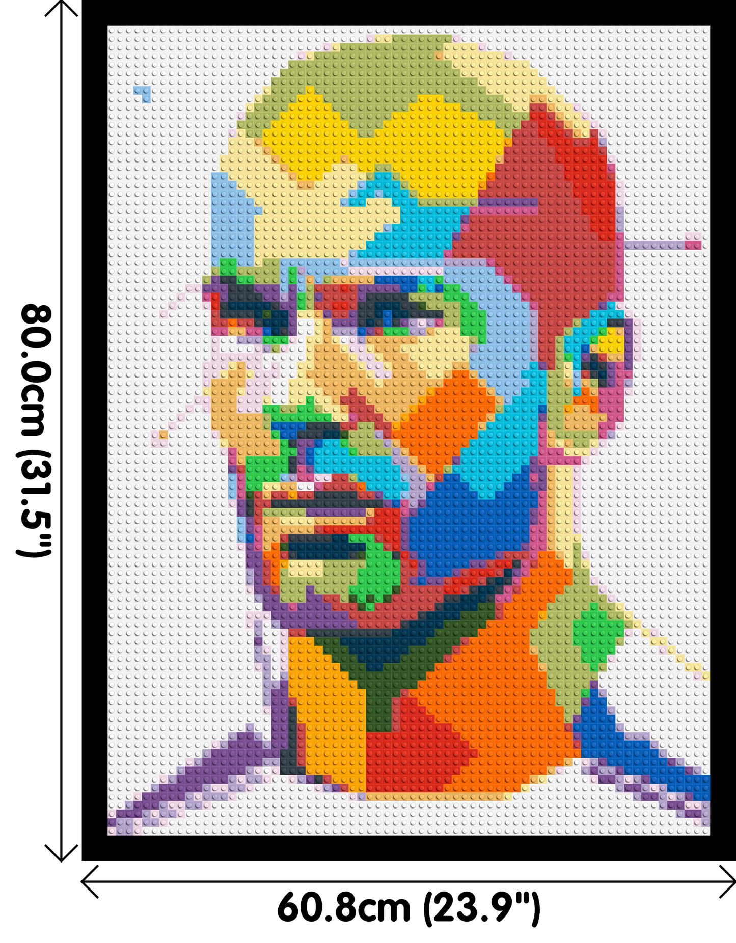 Zidane - Brick Art Mosaic Kit 3x4 large