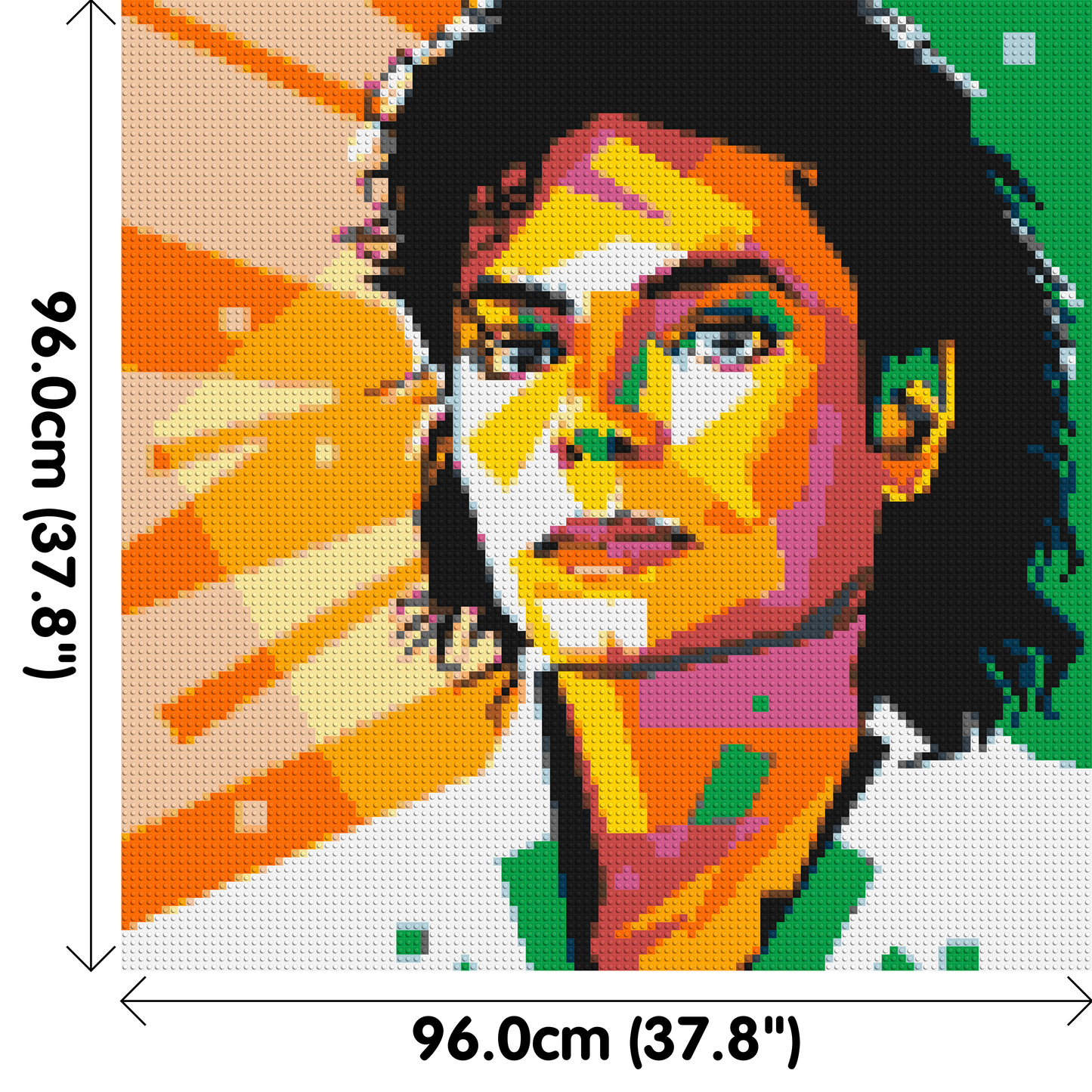 Michael Jackson - Brick Art Mosaic Kit 5x5 large